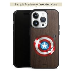 Holz Hard Case Walnuss