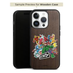 Holz Hard Case Walnuss