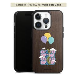 Holz Hard Case Walnuss