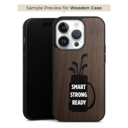Holz Hard Case Walnuss