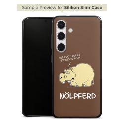 Silikon Slim Case schwarz