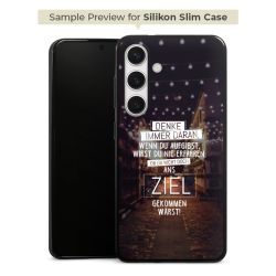 Silikon Slim Case schwarz