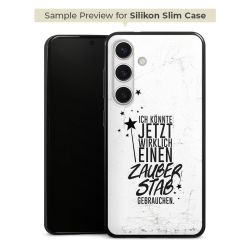 Silikon Slim Case schwarz