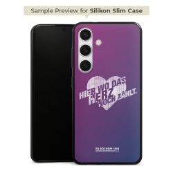 Silikon Slim Case schwarz