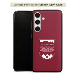 Silikon Slim Case schwarz