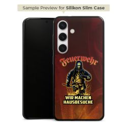 Silikon Slim Case schwarz