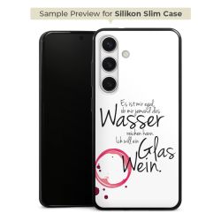 Silikon Slim Case schwarz
