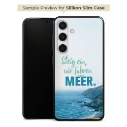 Silikon Slim Case schwarz