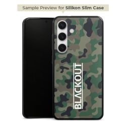 Silikon Slim Case schwarz