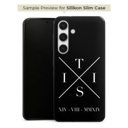 Silikon Slim Case schwarz