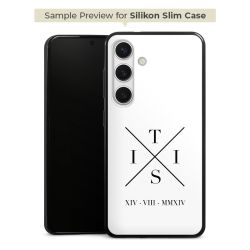 Silikon Slim Case schwarz