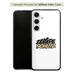 Silikon Slim Case schwarz