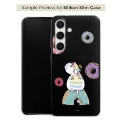 Silikon Slim Case schwarz