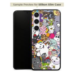 Silikon Slim Case schwarz