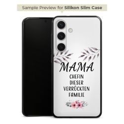 Silikon Slim Case schwarz