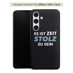 Silikon Slim Case schwarz