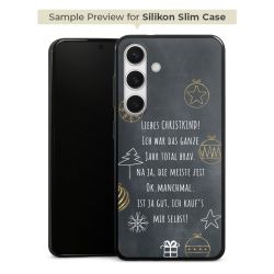 Silikon Slim Case schwarz