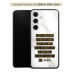 Silikon Slim Case schwarz