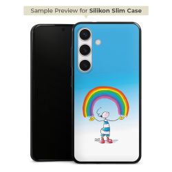 Silikon Slim Case schwarz