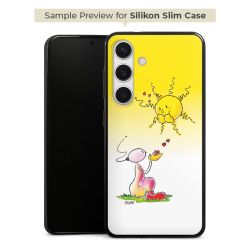 Silikon Slim Case schwarz