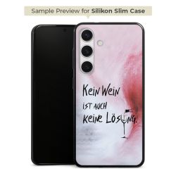 Silikon Slim Case schwarz