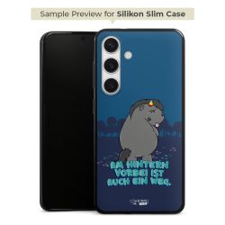 Silikon Slim Case schwarz