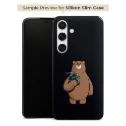 Silikon Slim Case schwarz
