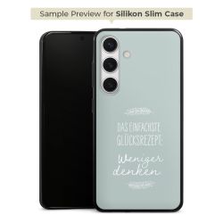 Silikon Slim Case schwarz