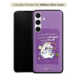 Silikon Slim Case schwarz
