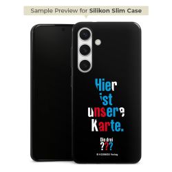 Silikon Slim Case schwarz