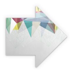 Sticker arrow