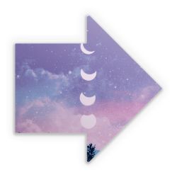 Sticker arrow