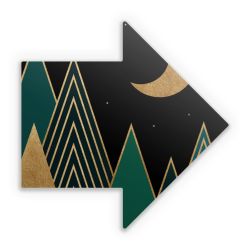 Sticker arrow