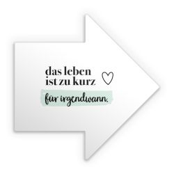 Sticker Pfeil Einzelsticker