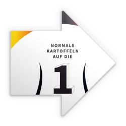 Sticker Pfeil Einzelsticker