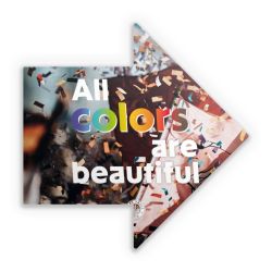 Sticker Pfeil Einzelsticker