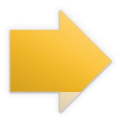 Sticker Pfeil Einzelsticker