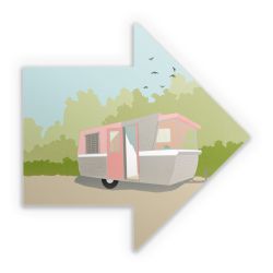 Sticker Pfeil Einzelsticker