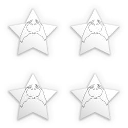 Sticker Set star