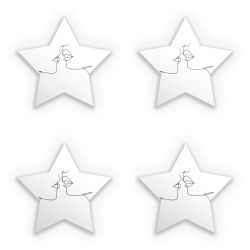 Sticker Set star