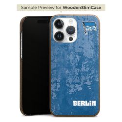 Holz Slim Case Walnuss