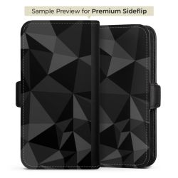 Motif Polygone Noir