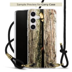 Carry Case Transparent Leather black/gold