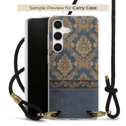 Carry Case Transparent Leather black/gold