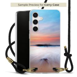 Carry Case Transparent Leather black/gold