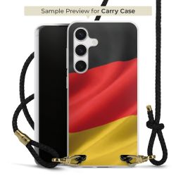 Carry Case Transparent Leather black/gold