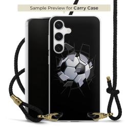 Carry Case Transparent Leather black/gold