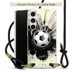 Carry Case Transparent Leather black/gold