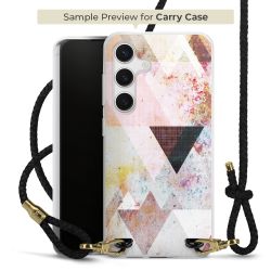 Carry Case Transparent Leather black/gold