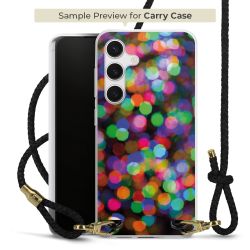 Carry Case Transparent Leather black/gold